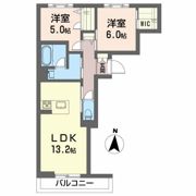 グレースいわきの間取り画像