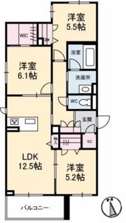 ハイムKの間取り画像