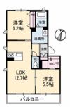 グランベレオ蔵王の間取り画像