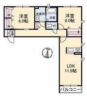 アミコート和木の間取り画像