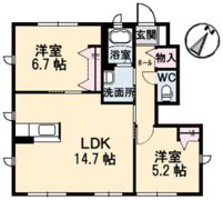 イーストピアの間取り画像