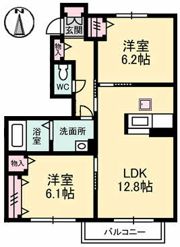 ファミールの間取り画像