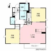 メゾンドビブレⅡの間取り画像