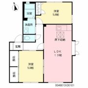 ビューハイツ小森野 D棟の間取り画像