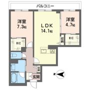 ルアナ錦の間取り画像