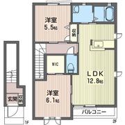 リュミエールの間取り画像