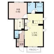 ボヌールAの間取り画像