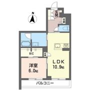 リラフォート飯塚の間取り画像