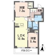 リラフォート飯塚の間取り画像