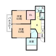 タカムラハイツの間取り画像