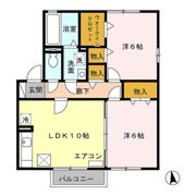 グランドソレイユ A・Bの間取り画像