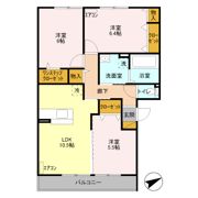 ルンダーベルク Bの間取り画像