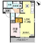 (仮称)D-ROOM下藤沢PJの間取り画像