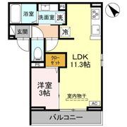 (仮称)D-ROOM下藤沢PJの間取り画像