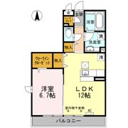 ラルーチェ Ⅰの間取り画像