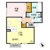 スプリングベルテ Aの間取り画像