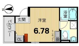 KYOTO HOUSE西寺の間取り画像