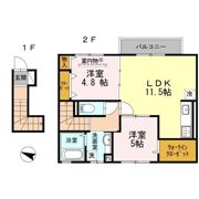 イーグル タニの間取り画像