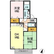 コンフォール中筋の間取り画像