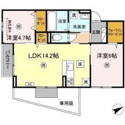 ボヌール祇園の間取り画像