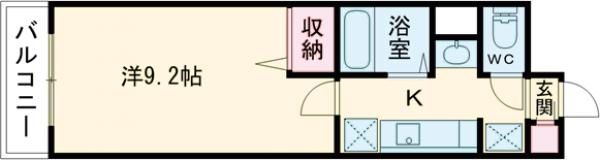サンリバーアベニューの間取り画像