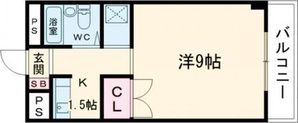 ヴィラ・フルーレの間取り画像