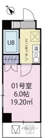 ベルビー川崎の間取り画像