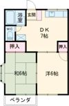 第1コーポ森田の間取り画像