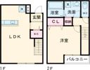 デザインコート山科の間取り画像