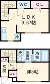 Ascent那加（アセントナカ）の間取り画像
