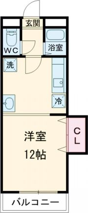 ウェルスFの間取り画像