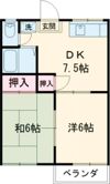 イトウハイツの間取り画像
