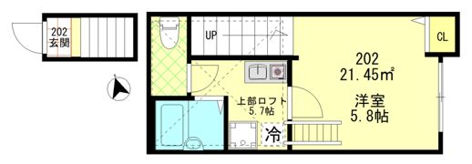 府中の森Twinkleの間取り画像