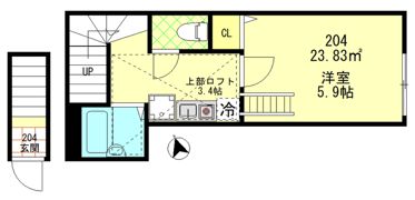府中の森Twinkleの間取り画像