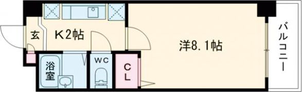 スマートコート南草津の間取り画像