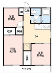 サンハイム（平塚）の間取り画像