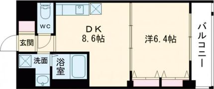 パークナードフィットなかもずの間取り画像