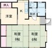 川沼貸家西棟188の間取り画像