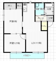 ガーデンプレイス本庄C棟の間取り画像