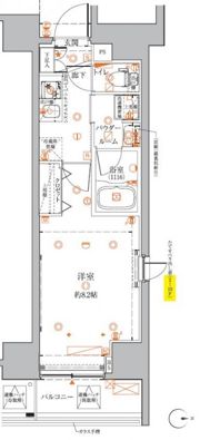 クレイシアIDZ蒲田の間取り画像