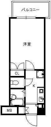 シティホーク博多の間取り画像