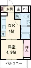 プログレスアペゼの間取り画像