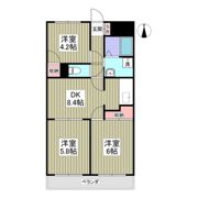 信愛ハイムの間取り画像
