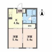 ディアス田園 Bの間取り画像