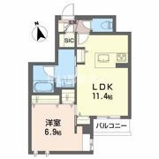 ベレオ ミカの間取り画像