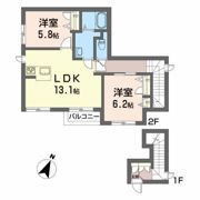 イズロイエ東造道の間取り画像