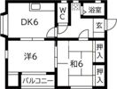 メゾンエスポワールの間取り画像