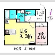 Clover木ノ下の間取り画像