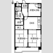 メゾンクレブランの間取り画像