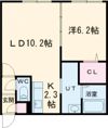 BRUN CUBEⅢの間取り画像